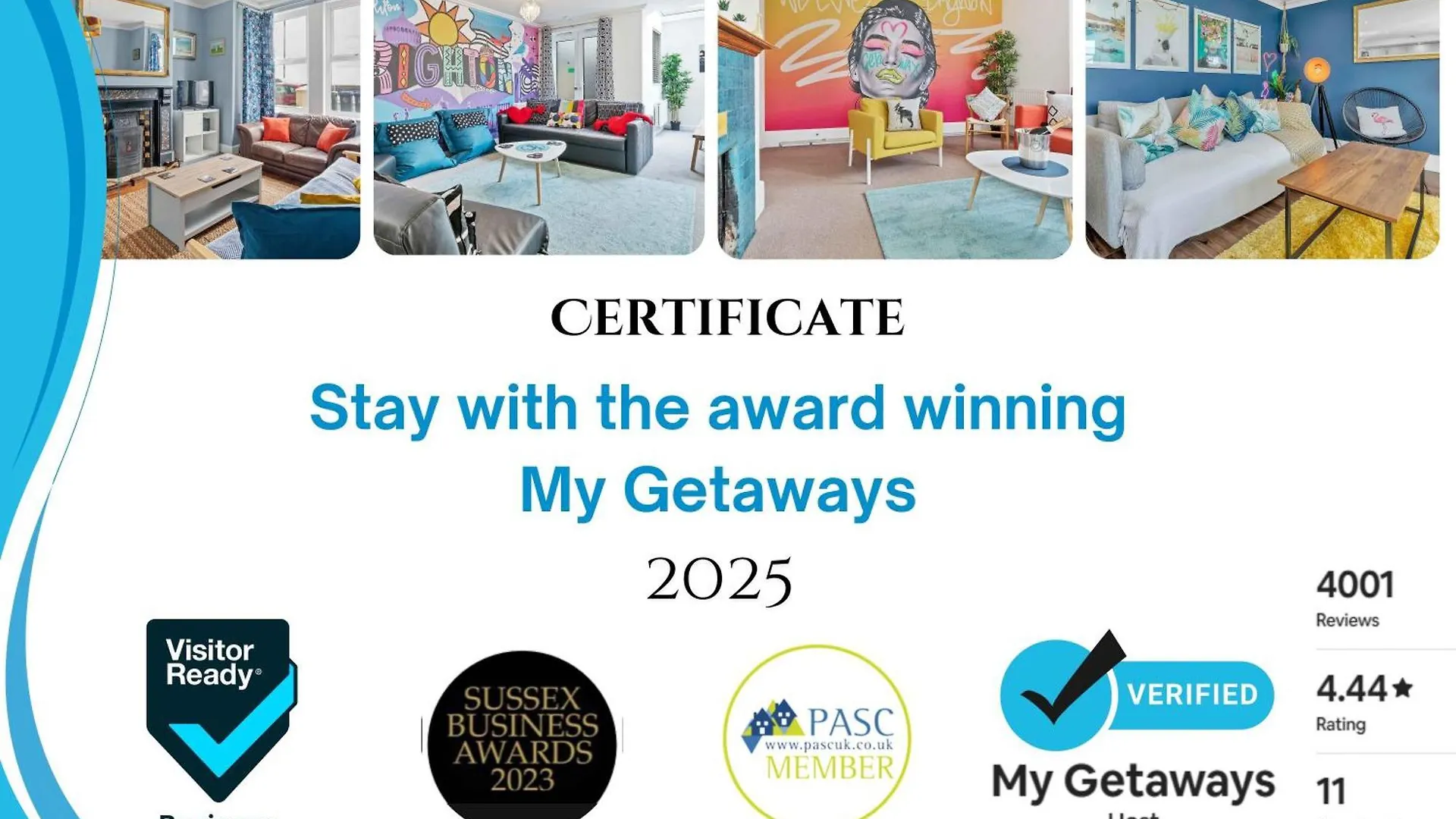 Buzzing Brighton Apartment 5 By My Getaways